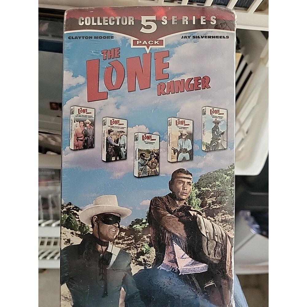 The Lone Ranger - 5-Pack (VHS, 2002, 5-Tape‎ Set)